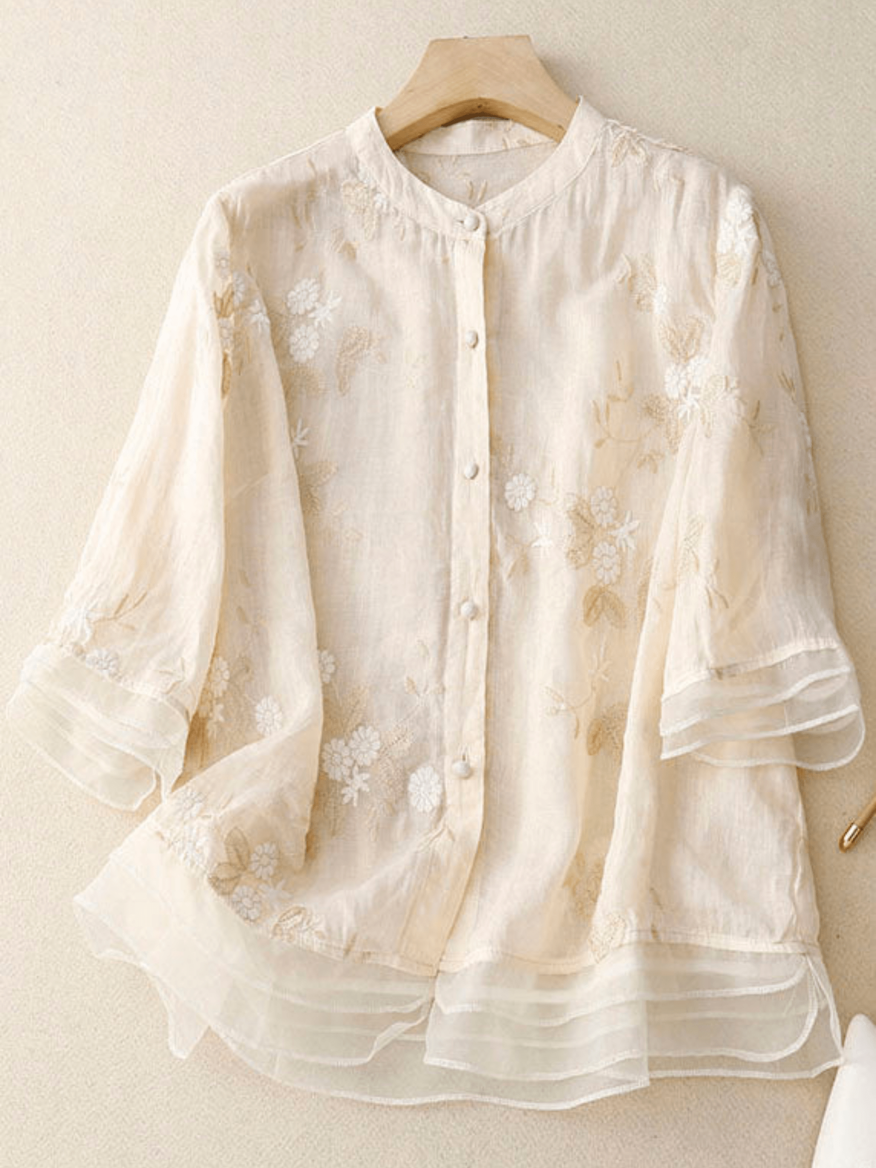 Flower Cotton Blouse™